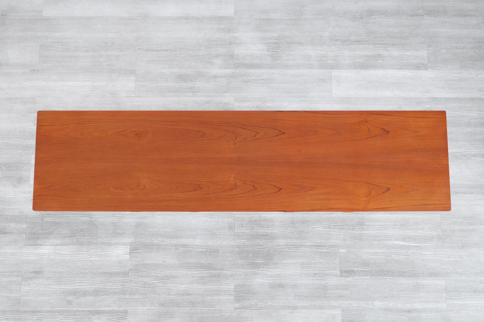 Mid-Century Modern Teak Credenza by Nathan Furniture 2