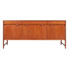 Mid-Century Modern Teak Credenza by Nathan Furniture