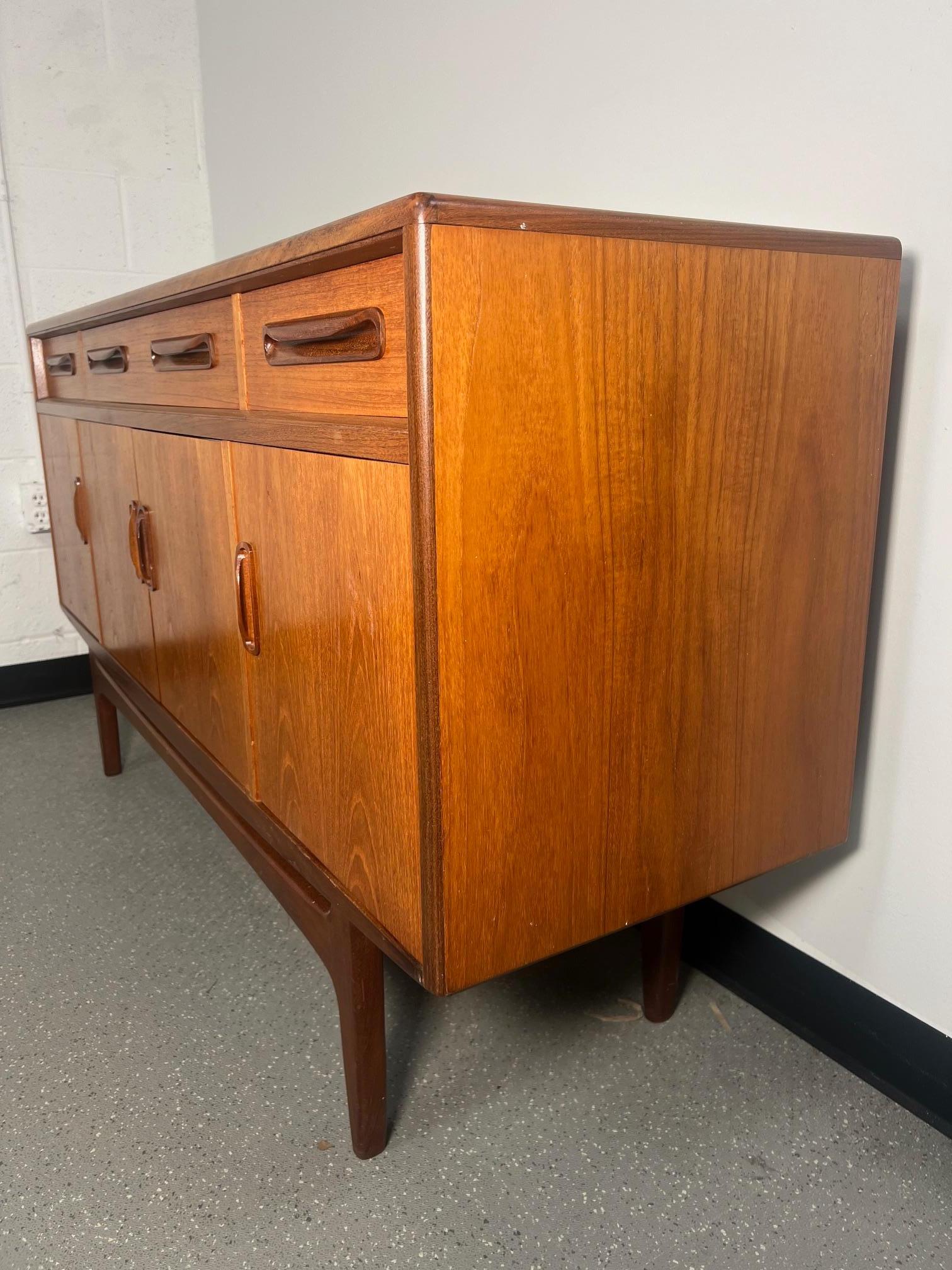 Mid Century Modern Teak Credenza G Plan Fresco For Sale 7