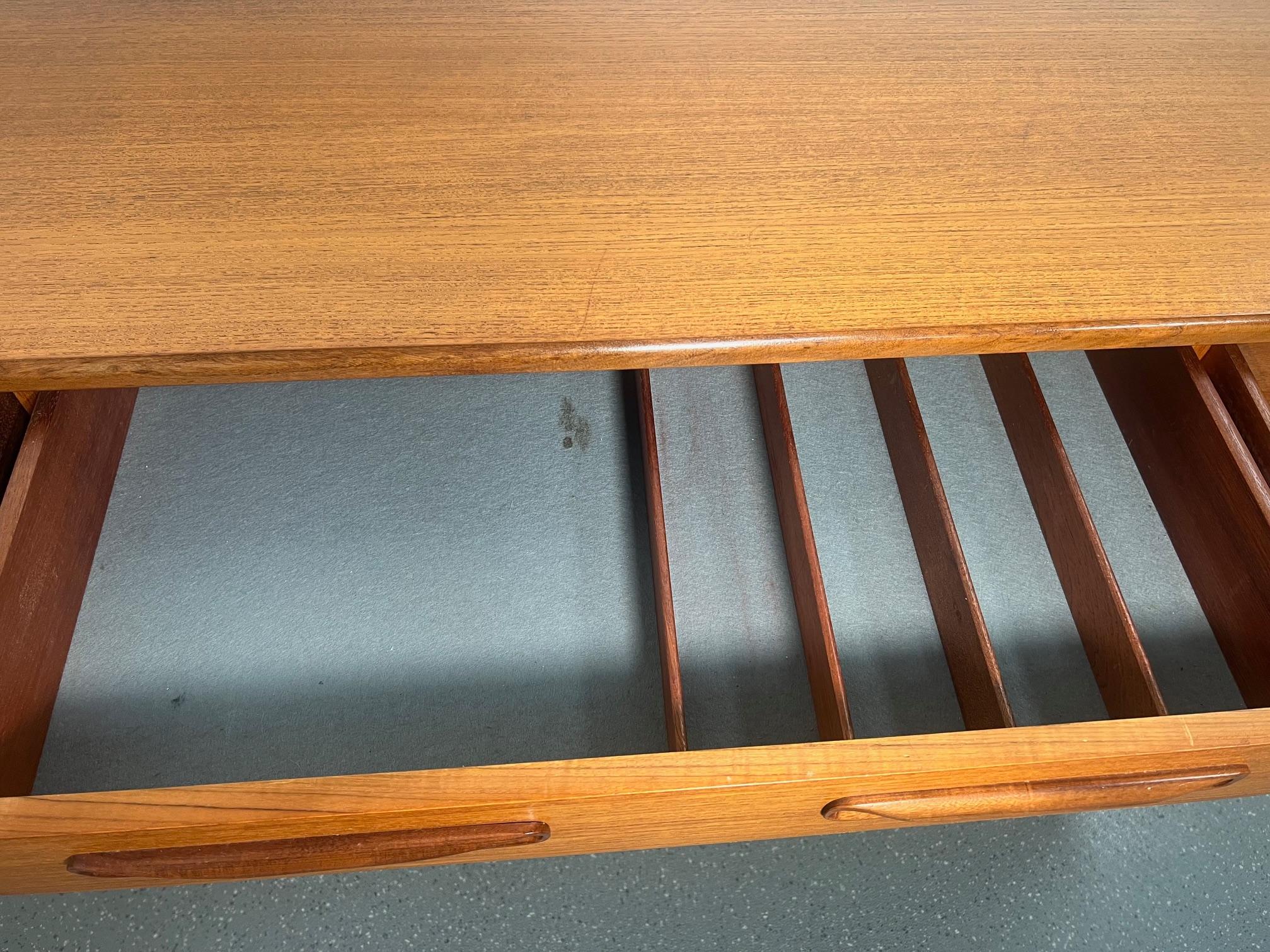 British Mid Century Modern Teak Credenza G Plan Fresco For Sale