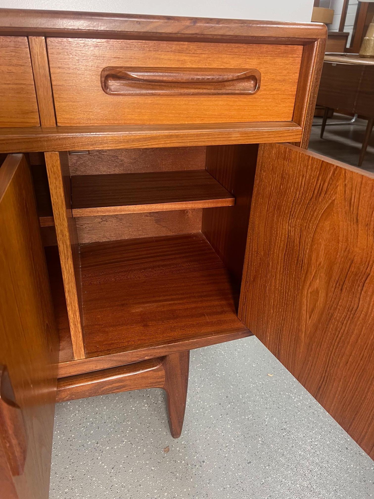 Mid Century Modern Teak Credenza G Plan Fresco For Sale 2