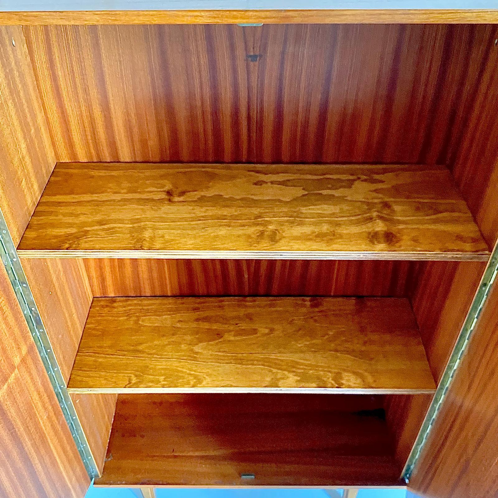 Mid Century Modern Teak Cupboard in Scandinavian Style, Italy 1960 For Sale 5