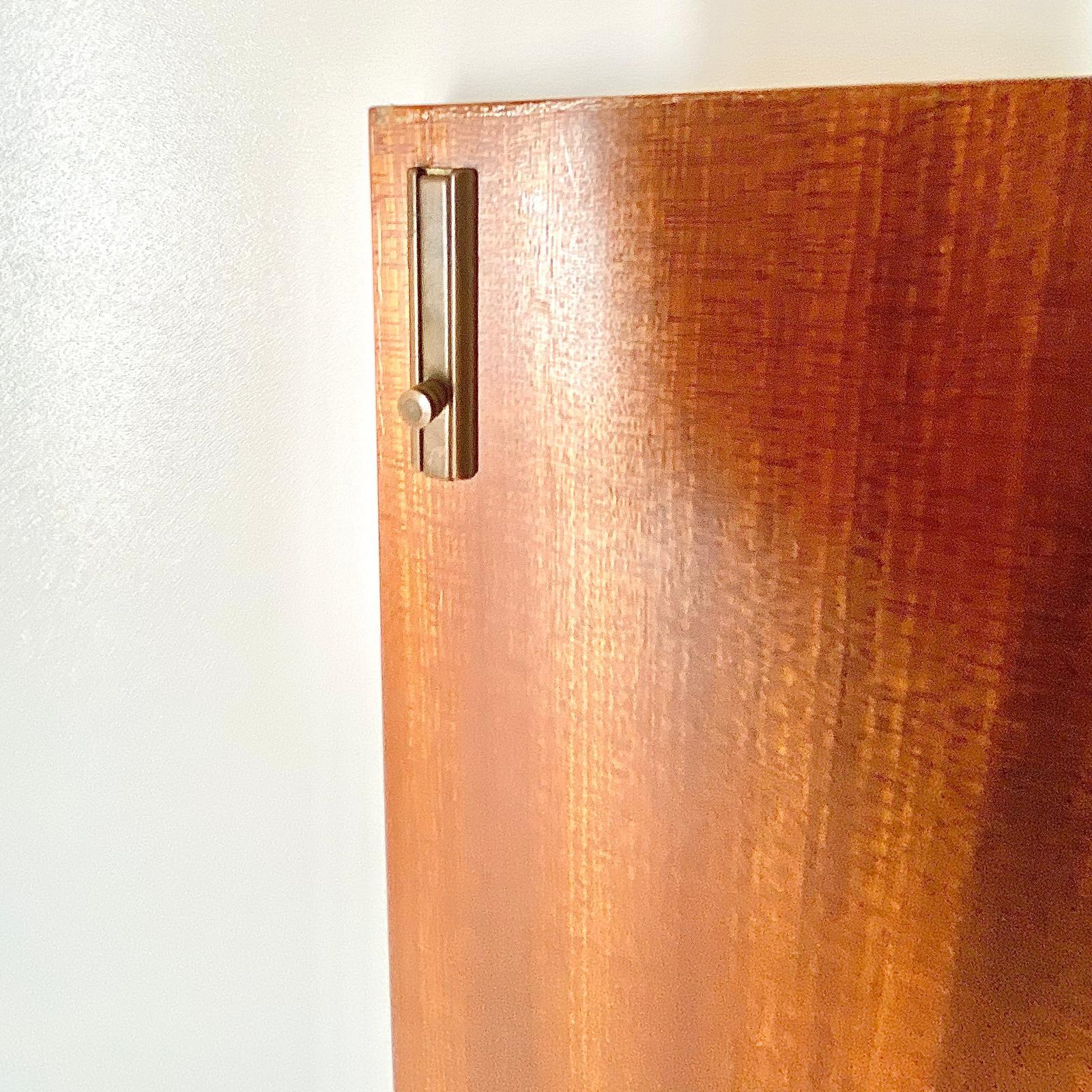 Mid Century Modern Teak Cupboard in Scandinavian Style, Italy 1960 For Sale 8