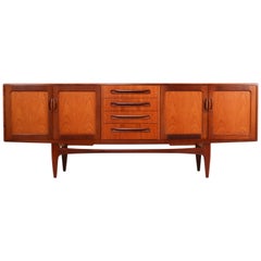 Mid-Century Modern Teak Credenza or Sideboard, Denmark, 1960s