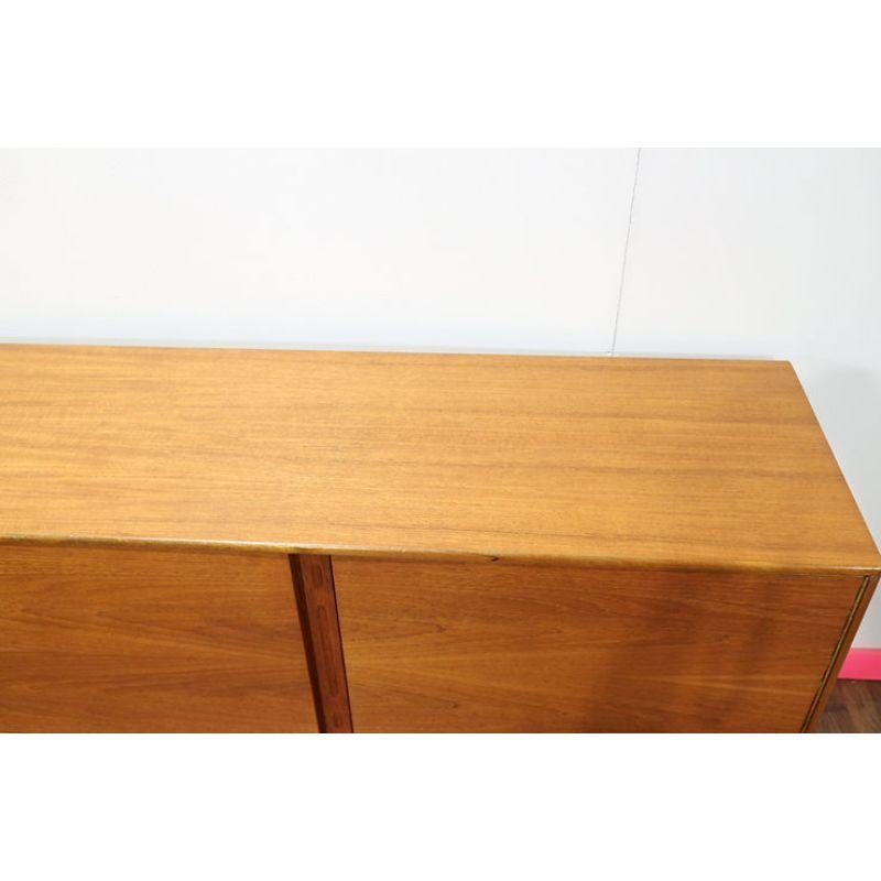 Mid Century Modern Teak Credenza Sideboard by A.H Mcintosh Danish Style In Good Condition In Los Angeles, CA