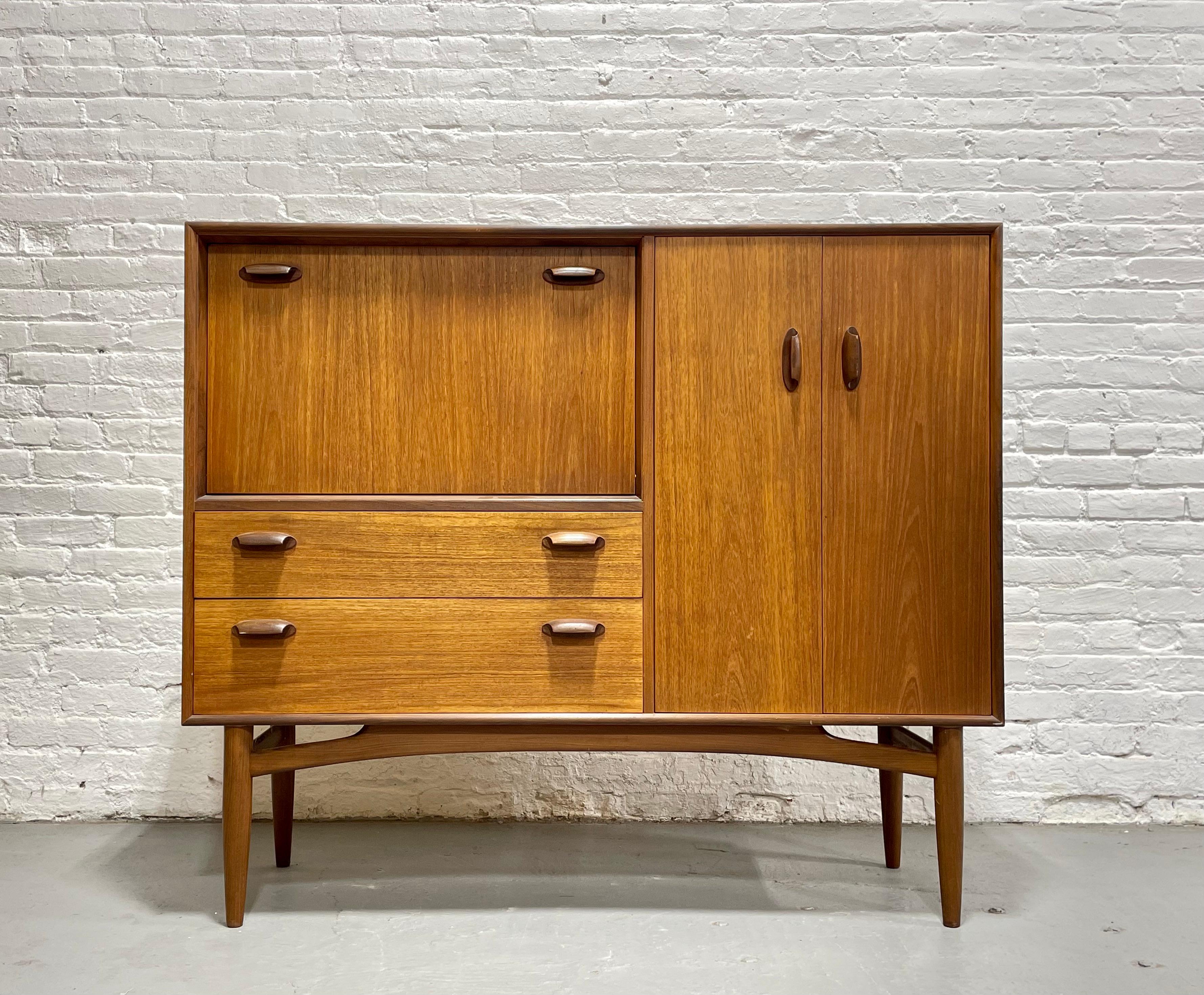 Mid-20th Century Mid Century MODERN Teak Credenza / SIDEBOARD by G-Plan, c. 1960s
