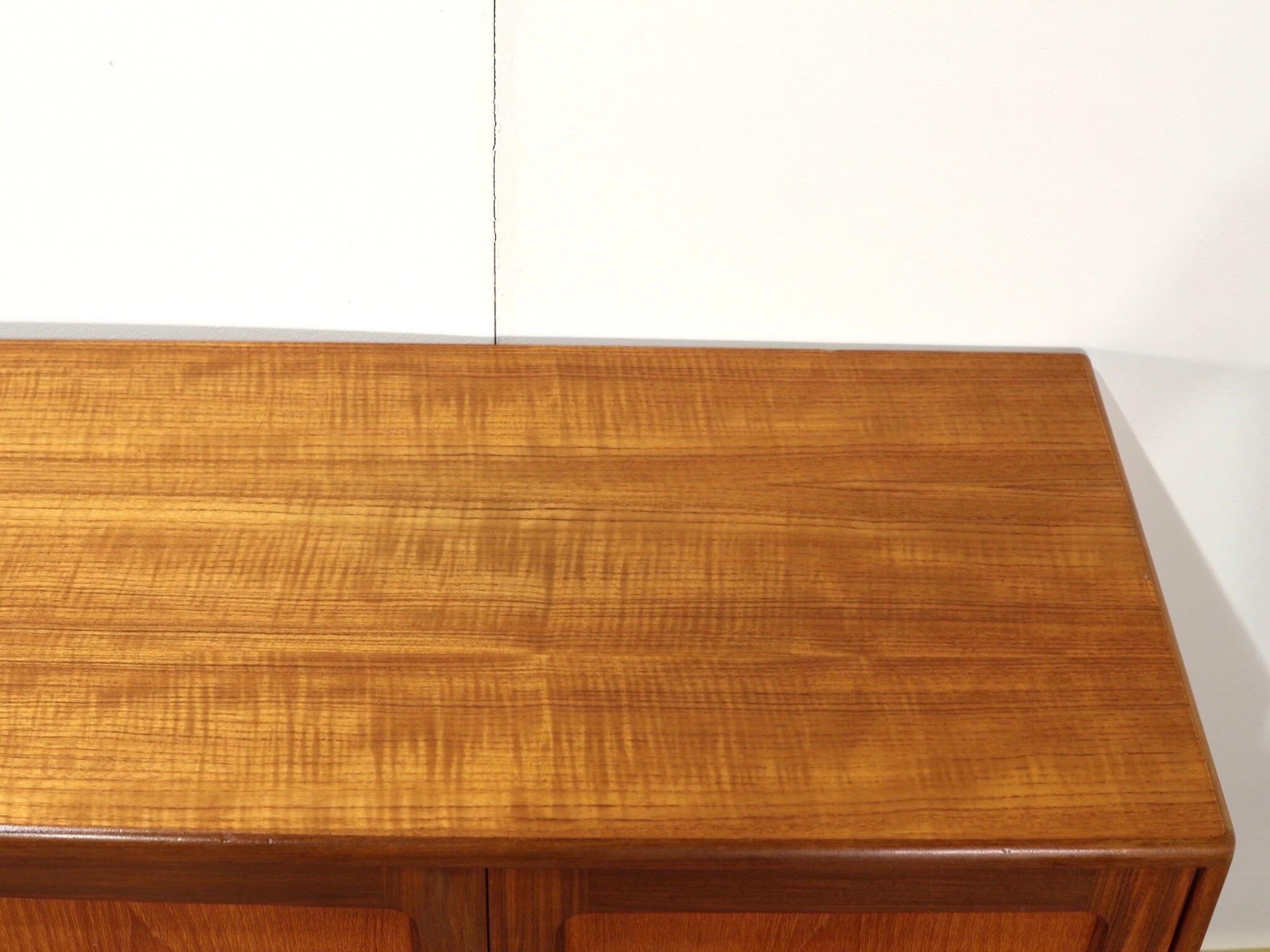 Mid-Century Modern Teak Credenza Sideboard by G Plan In Good Condition In Los Angeles, CA