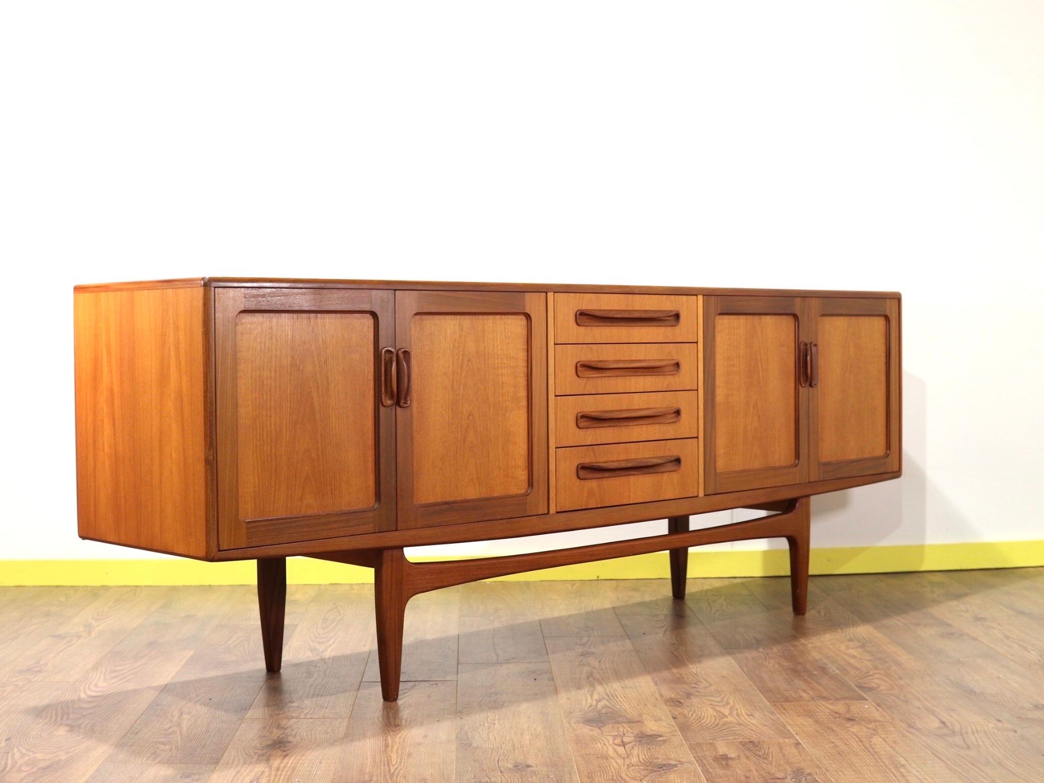 Mid-Century Modern Teak Credenza Sideboard by G Plan 4