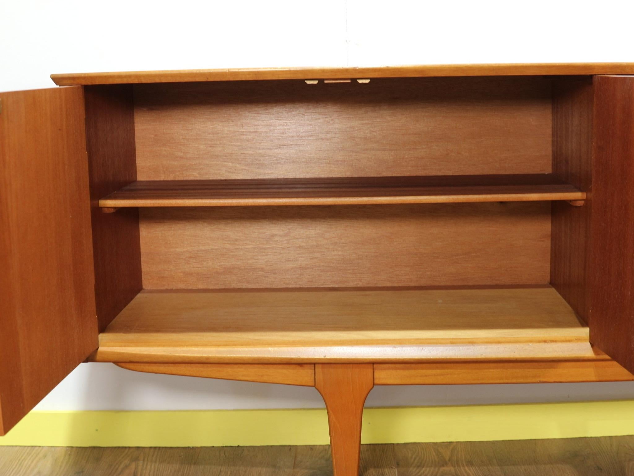 Mid-Century Modern Teak Credenza Sideboard by Jentique 2
