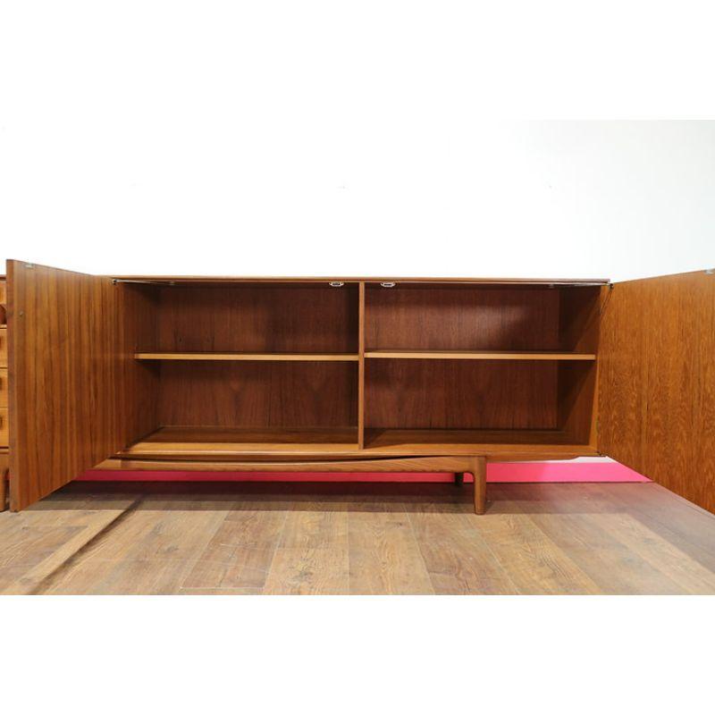 Mid Century Modern Teak Credenza Sideboard by lb Kofod Larsen for G Plan Danish 6