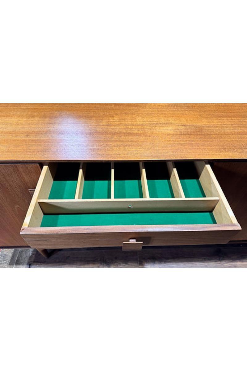 Mid Century Modern Teak Credenza Sideboard by lb Kofod Larsen for G Plan 3