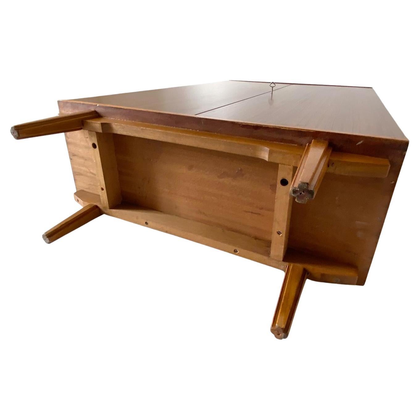 Mid Century Modern Teak Cupboard in Scandinavian Style, Italy 1960 For Sale 11