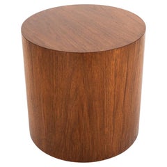 The Moderns Modern Cylindrique en Teck Table d'appoint