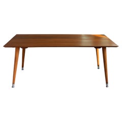 Banc danois en teck de style mi-siècle moderne
