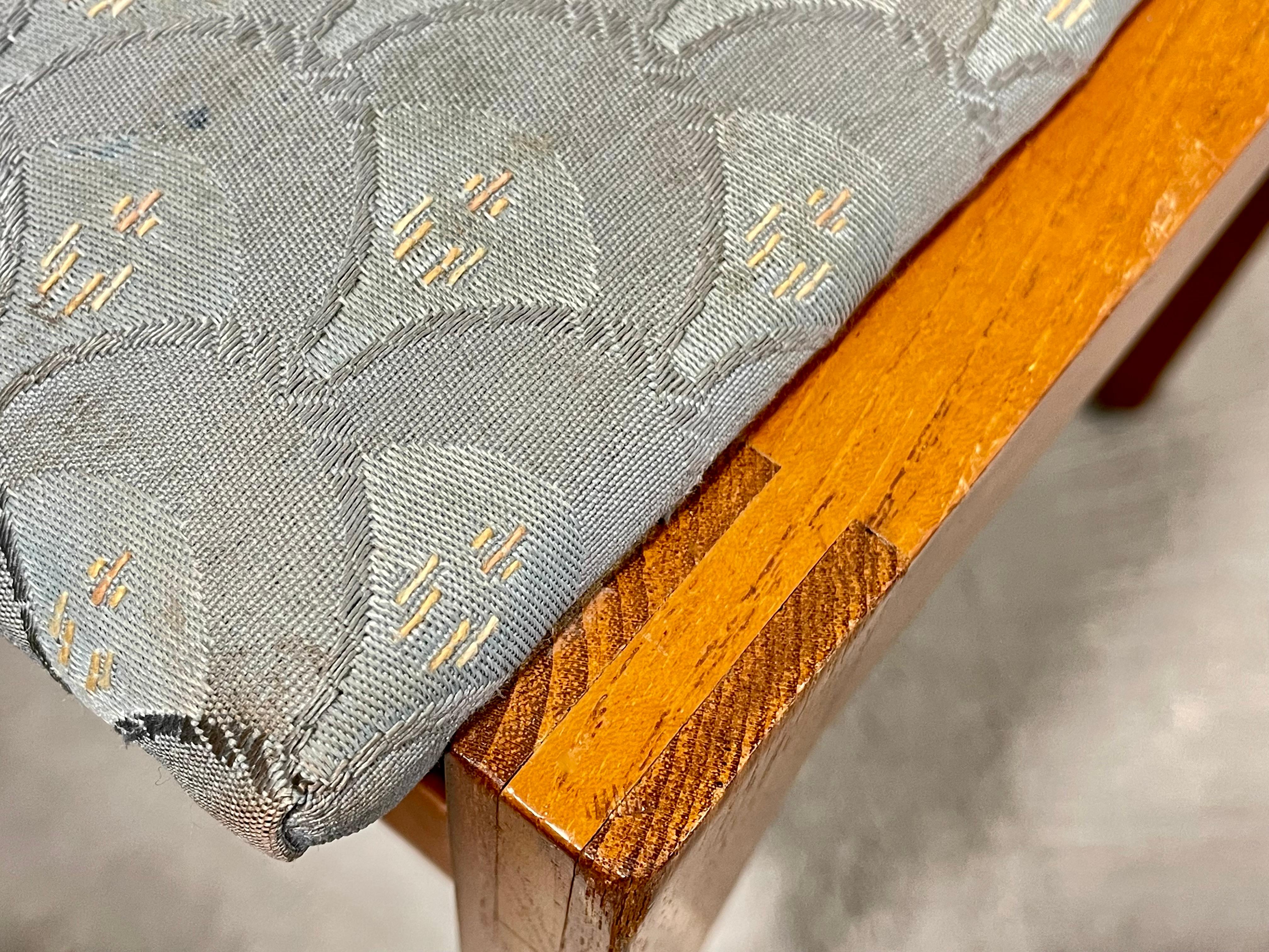 MODERN DANISH-Esszimmerstühle aus Teakholz von Knud Andersen für Jensen, Mitte des Jahrhunderts im Angebot 2