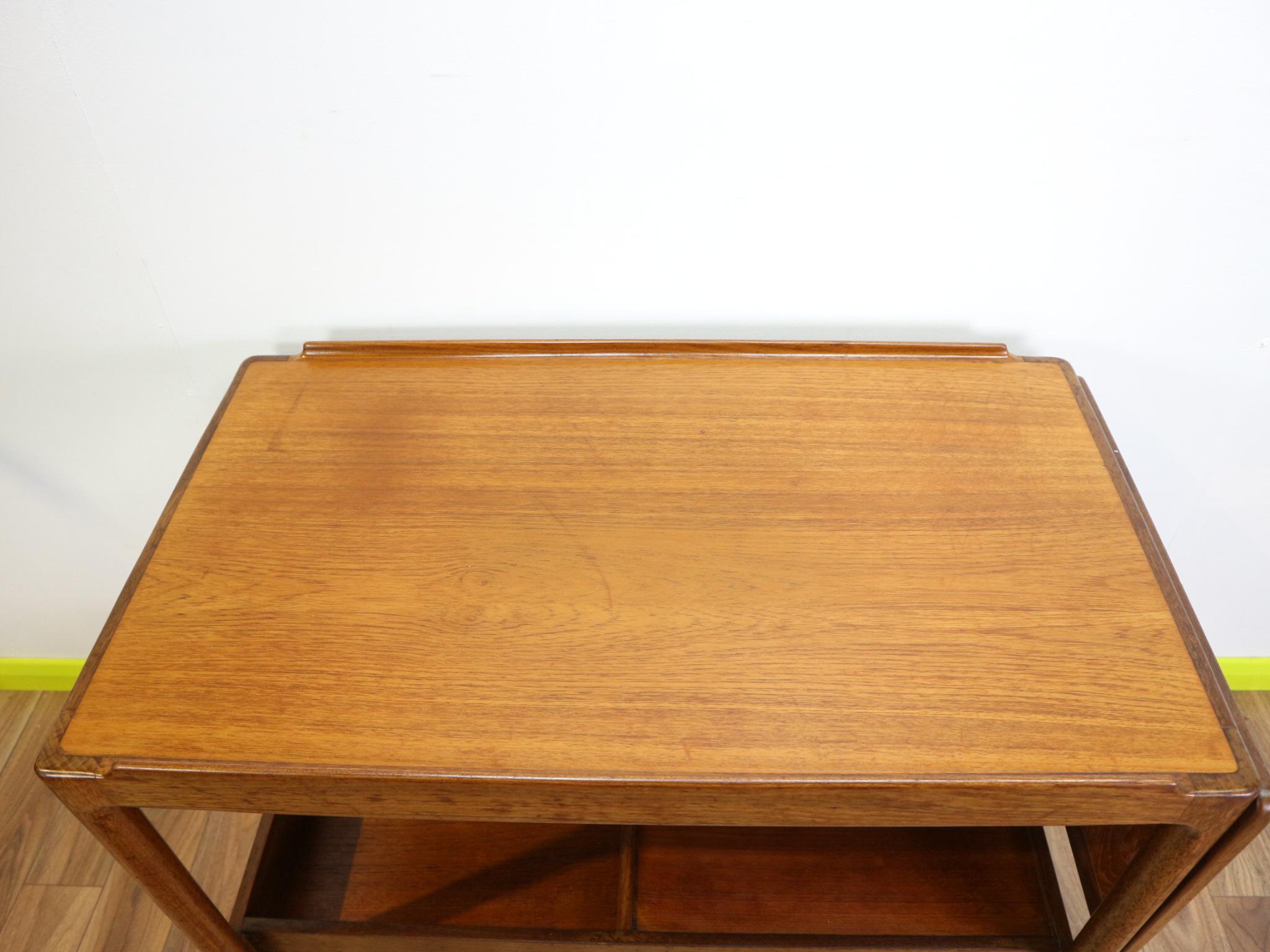 Mid-Century Modern Teak Danish Teak Retro Barcart by LB Kofod Larsen for G Plan 1