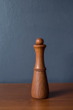 Mid-Century Modern Teak Dansk Salt and Pepper Mill by Jens H. Quistgaard