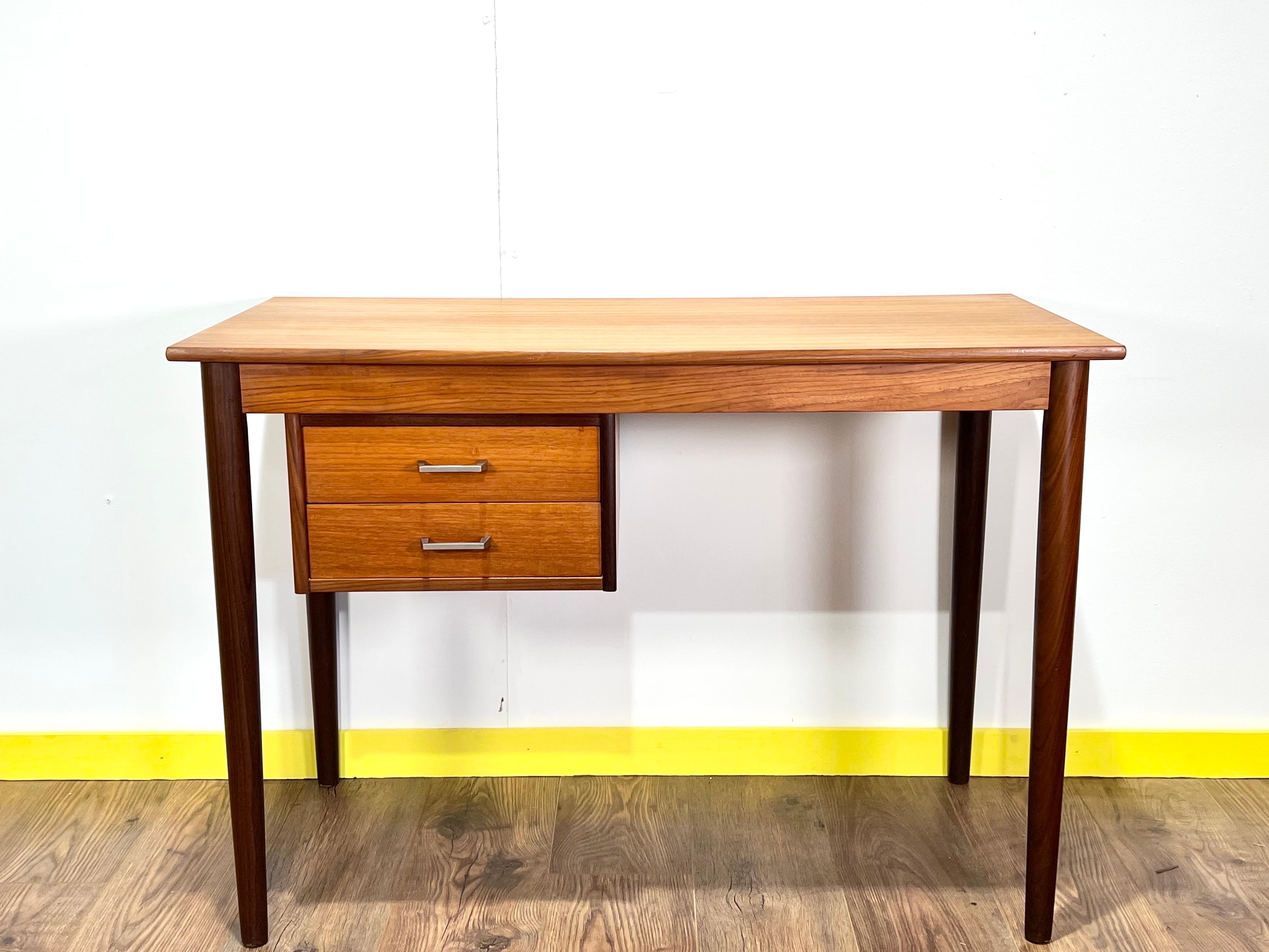 danish modern teak desk