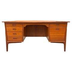 Mid-Century Modern Teak Desk Designed by Svend Aage Madsen