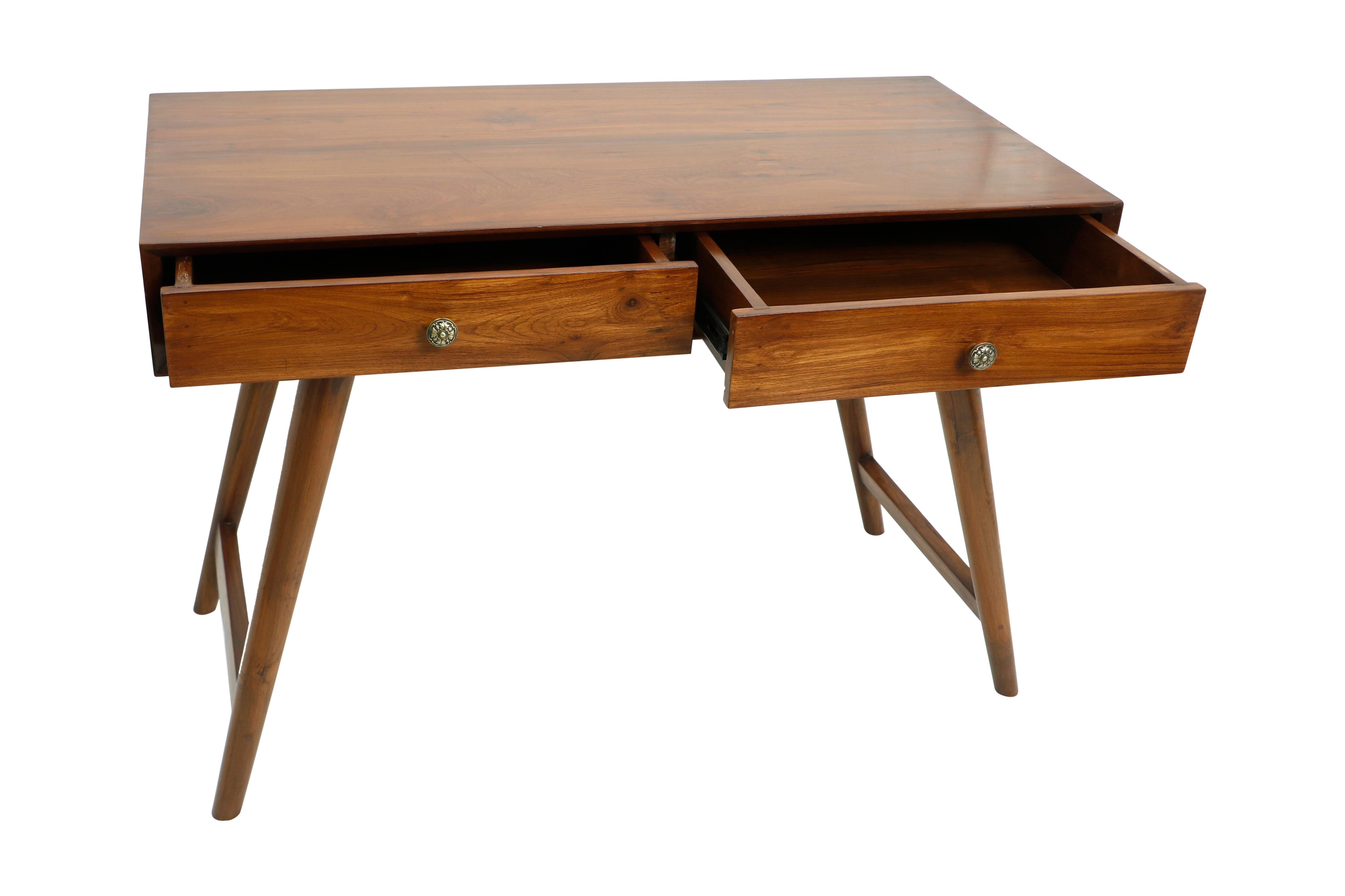 Scrivania in teak moderna del metà secolo In condizioni buone in vendita a Nantucket, MA