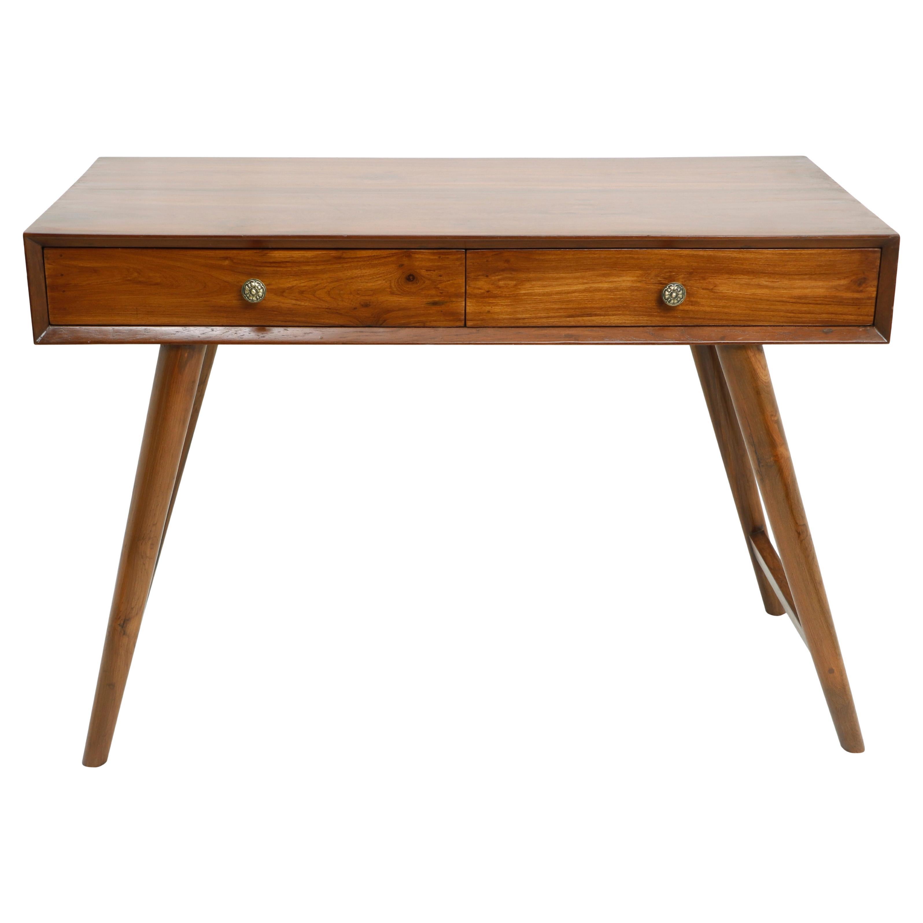 Scrivania in teak moderna del metà secolo in vendita