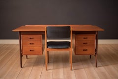 Chaise à manger en teck moderne du milieu du siècle par Stolefabriken Odense