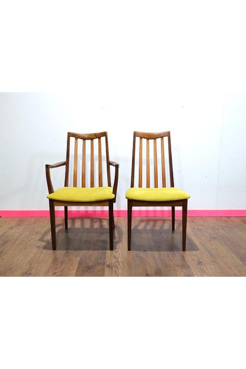 Mid-Century Modern Mid Century Modern Teak Dining Chairs x 6 By G Plan Danish Style