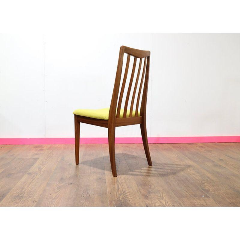 Mid Century Modern Teak Dining Chairs x 6 By G Plan Danish Style 1