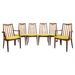 Sedie da pranzo in teak moderne del Medio Secolo x 6 di G-Plan in stile danese