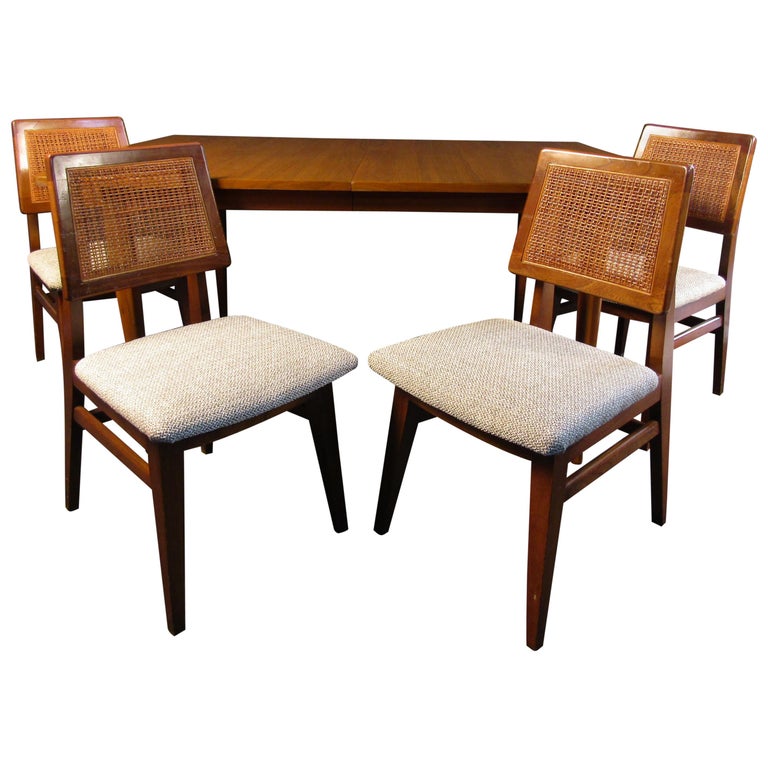 MidCentury Modern Teak Dining Room Set For Sale at 1stDibs