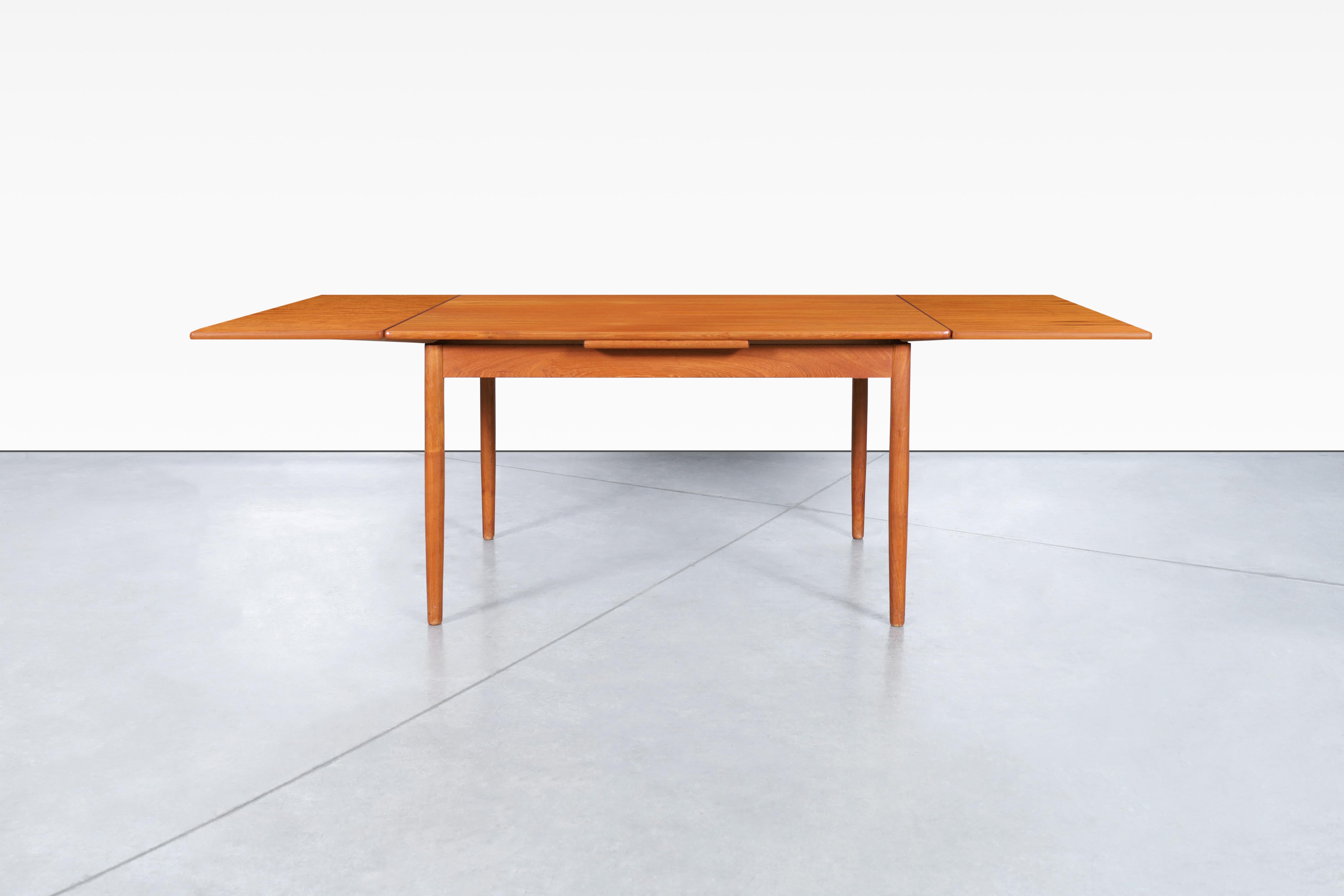 Mid-Century Modern Teak Dining Set by AM Møbler 1