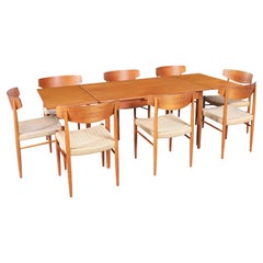 Mid-Century Modern Teak Dining Set by AM Møbler