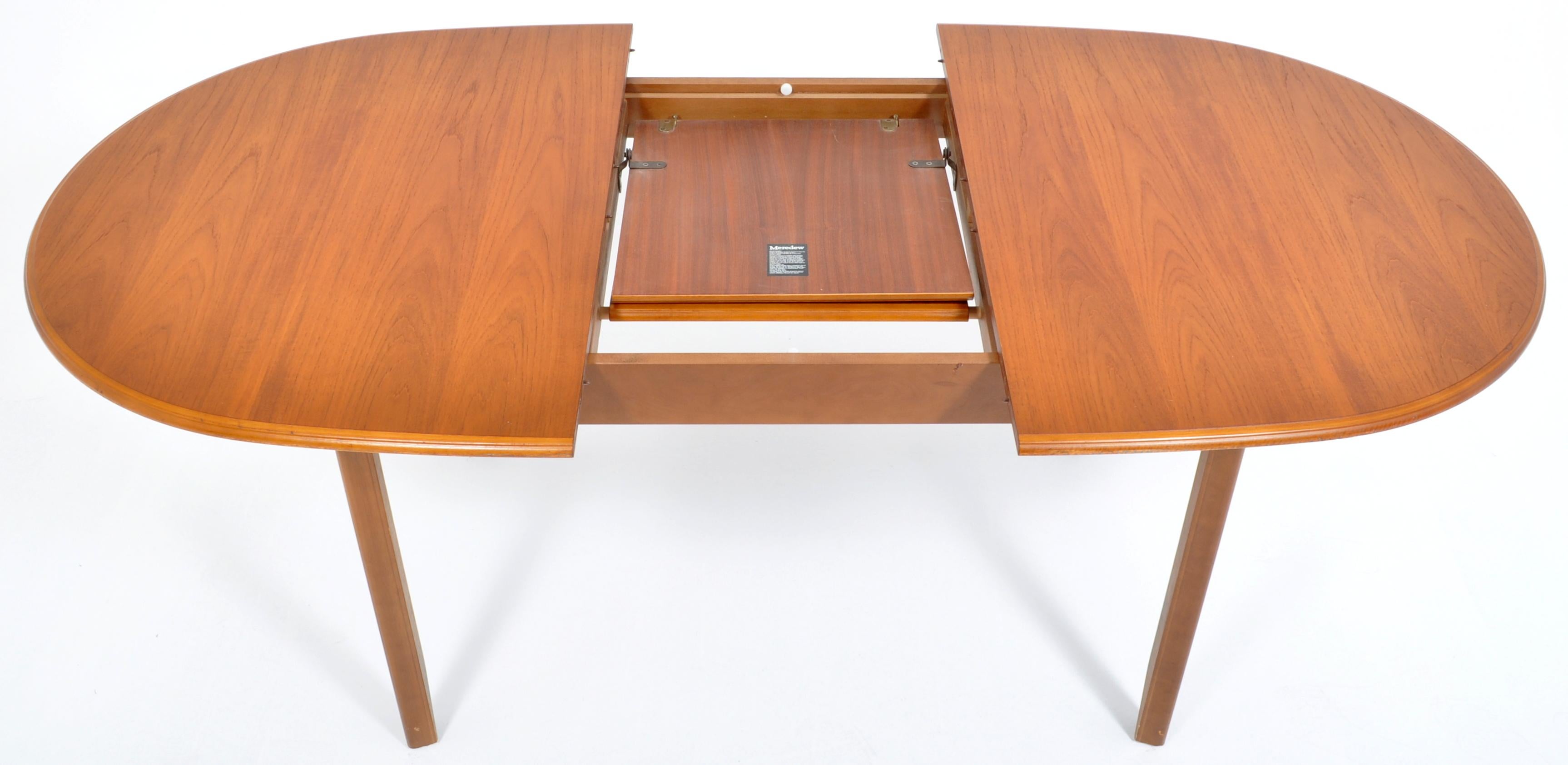 English Mid-Century Modern Teak Dining Table by Meredew, 1960s