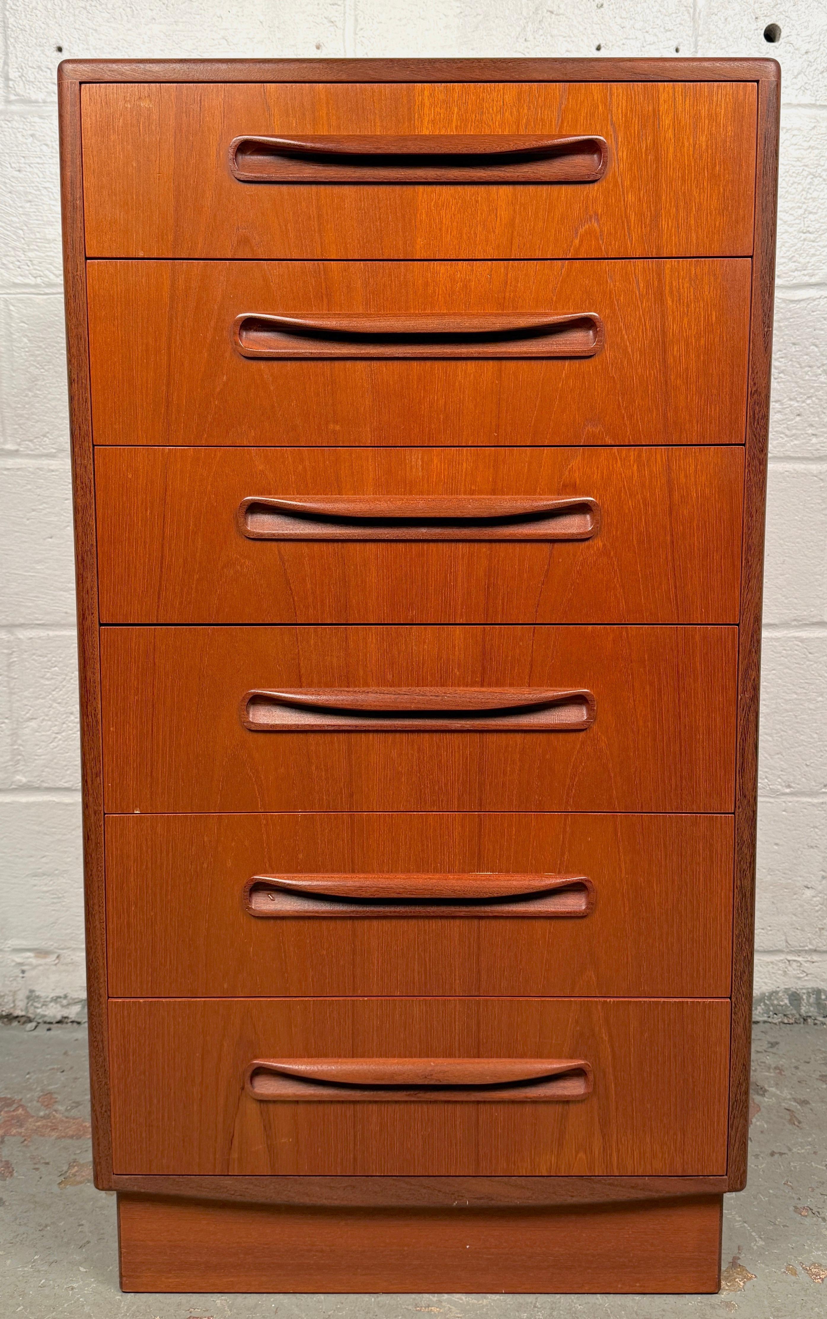 English Mid-Century Modern Teak Dresser by G Plan For Sale