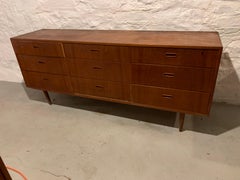 Mid-Century Modern Teak Dresser or Credenza by Falster Denmark
