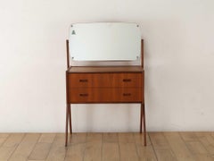 Mid-Century Modern Teak Dressing Table by AG Spejl, Denmark