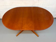 Mid-Century Modern Teak Drop-Leaf Dining Table