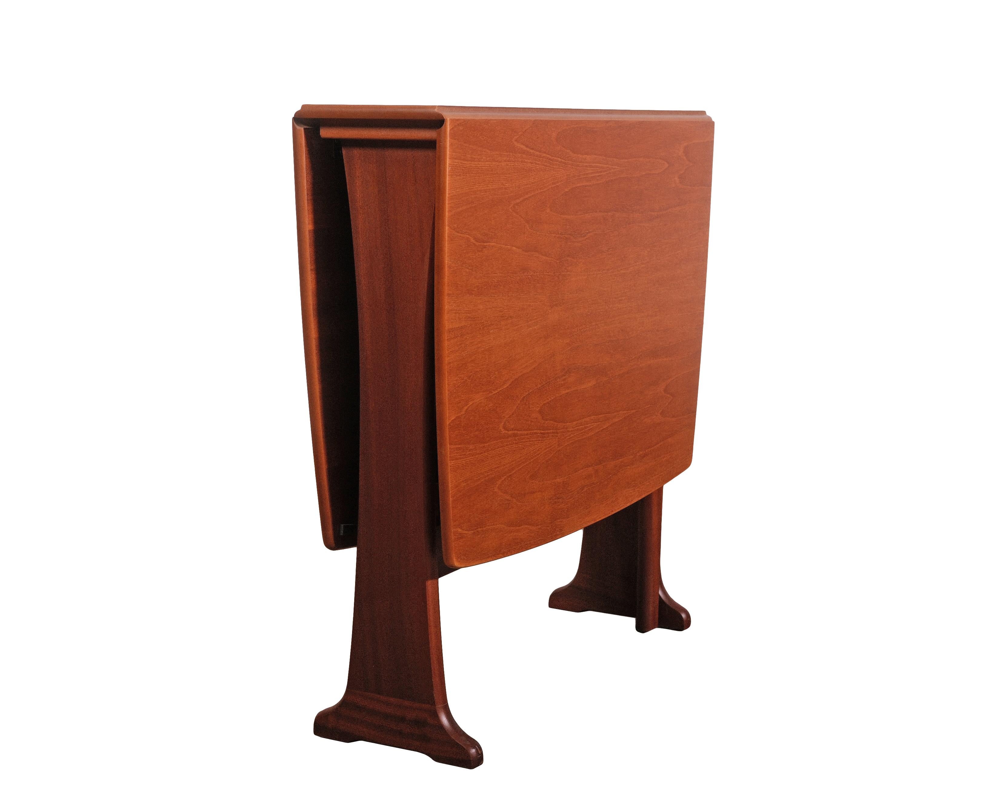 Danish Mid-Century Modern Teak Drop-Leaf Dining Table, G-Plan For Sale