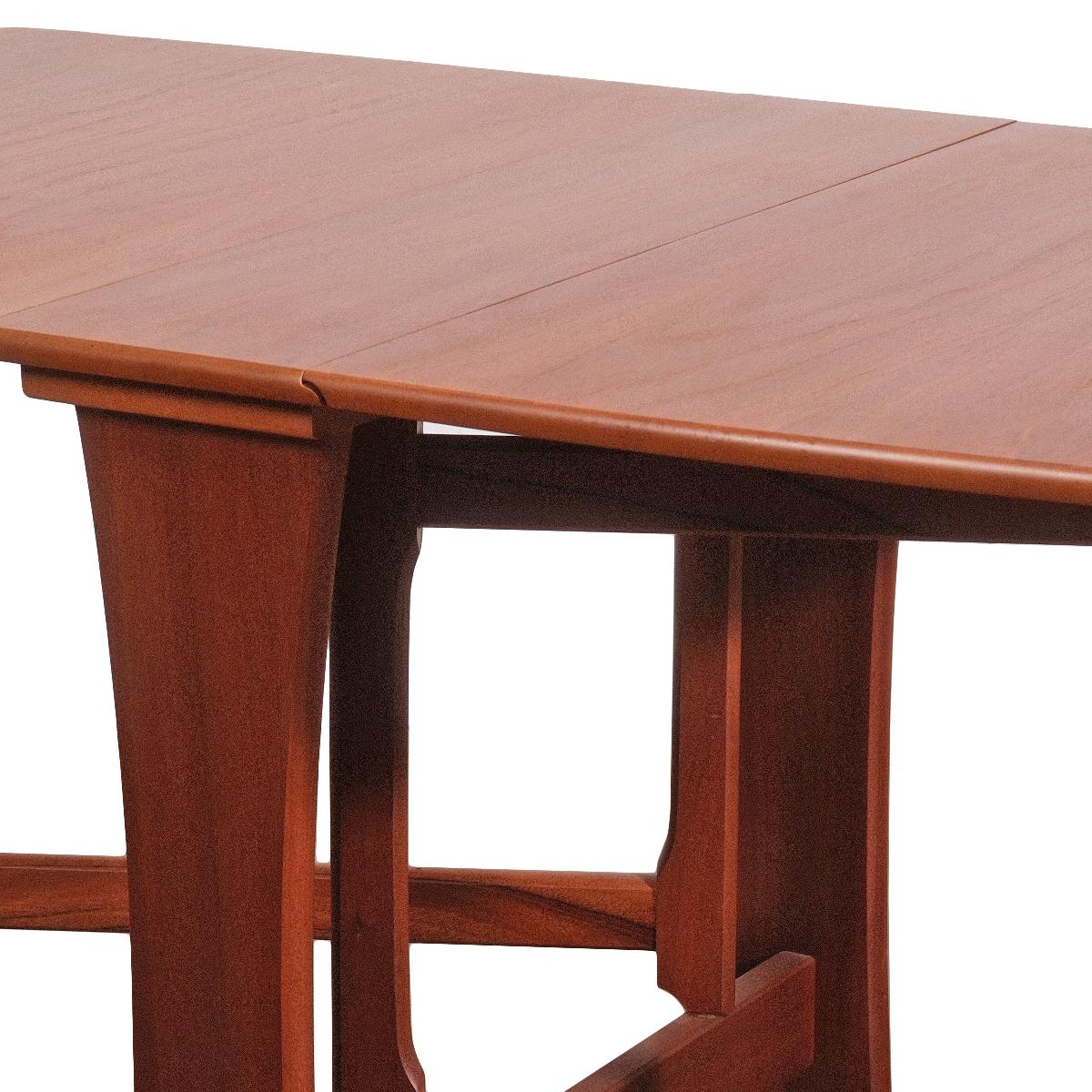 Mid-Century Modern Teak Drop-Leaf Dining Table, G-Plan For Sale 2