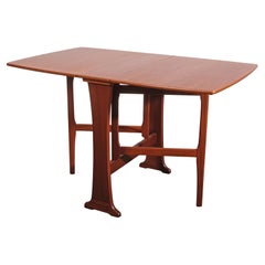 Mid-Century Modern Teak Drop-Leaf Dining Table, G-Plan