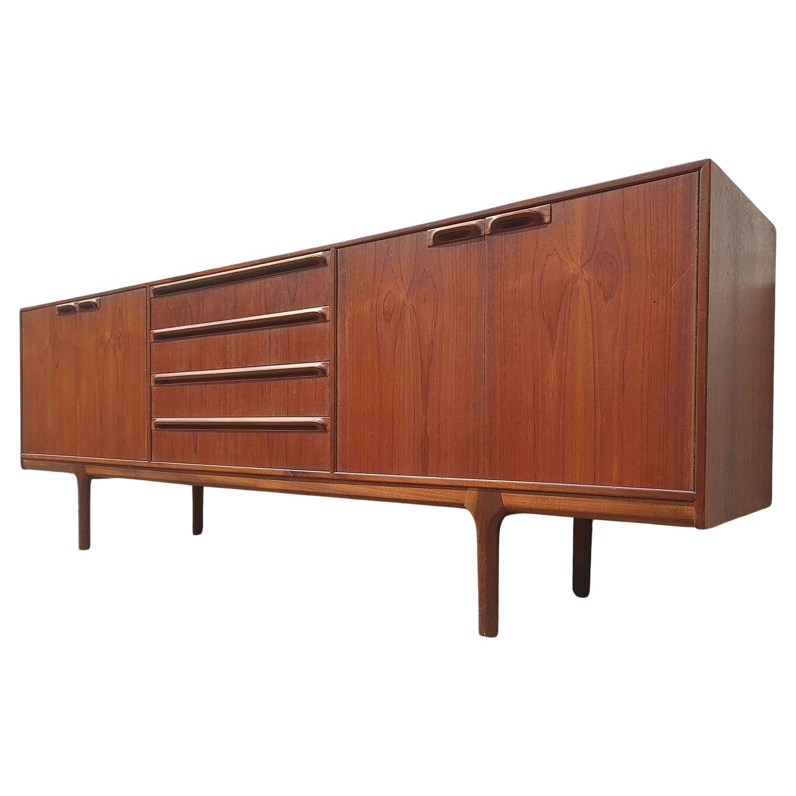 Mid Century Modern Teak English Sideboard by McIntosh