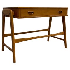 Vintage Mid Century Modern Teak ENTRYWAY CABINET, c. 1960's