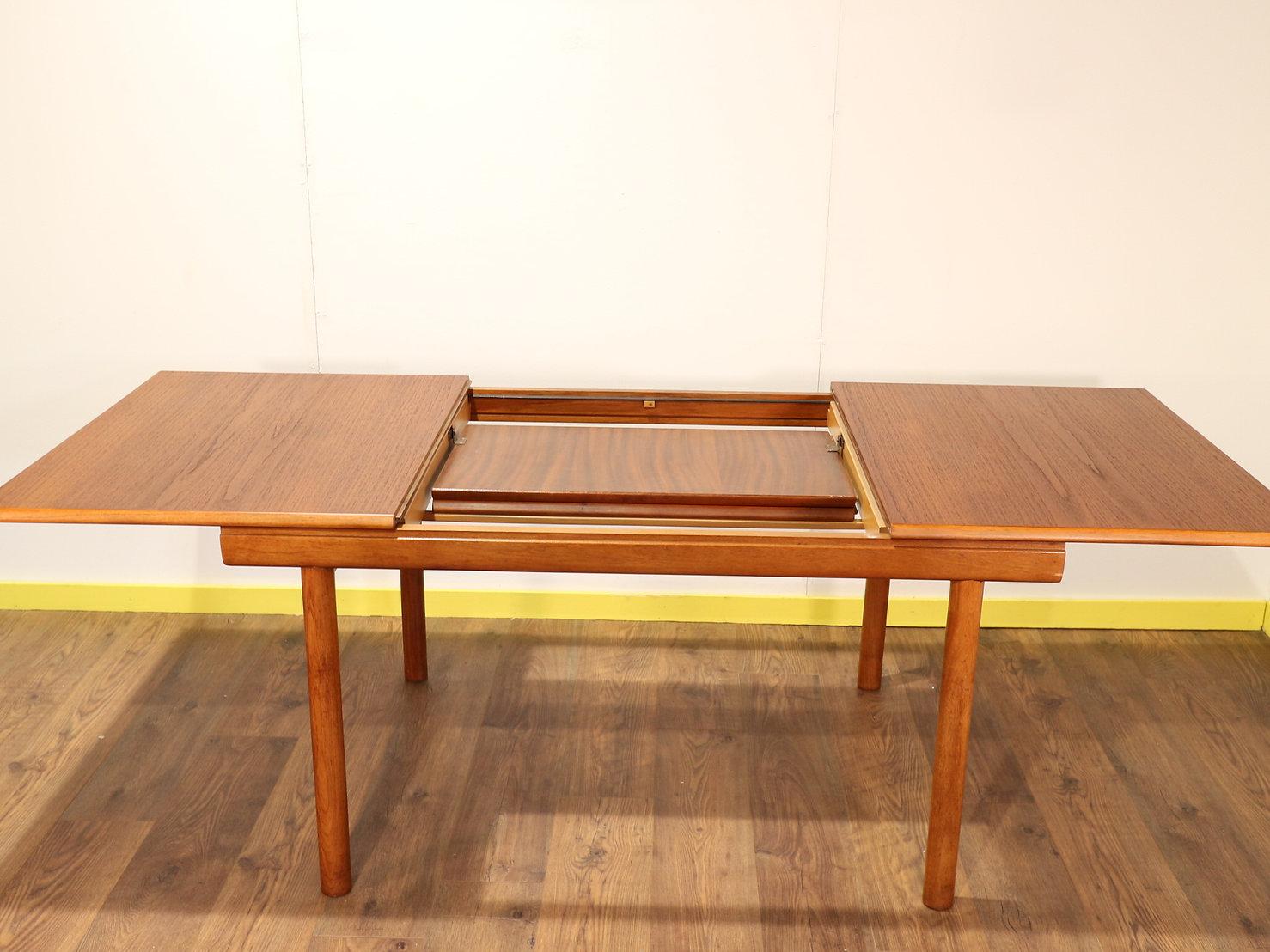 danish teak dining table