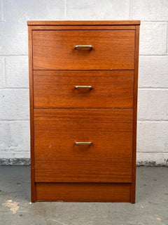 Mid-Century Modern Teak Filing Cabinet