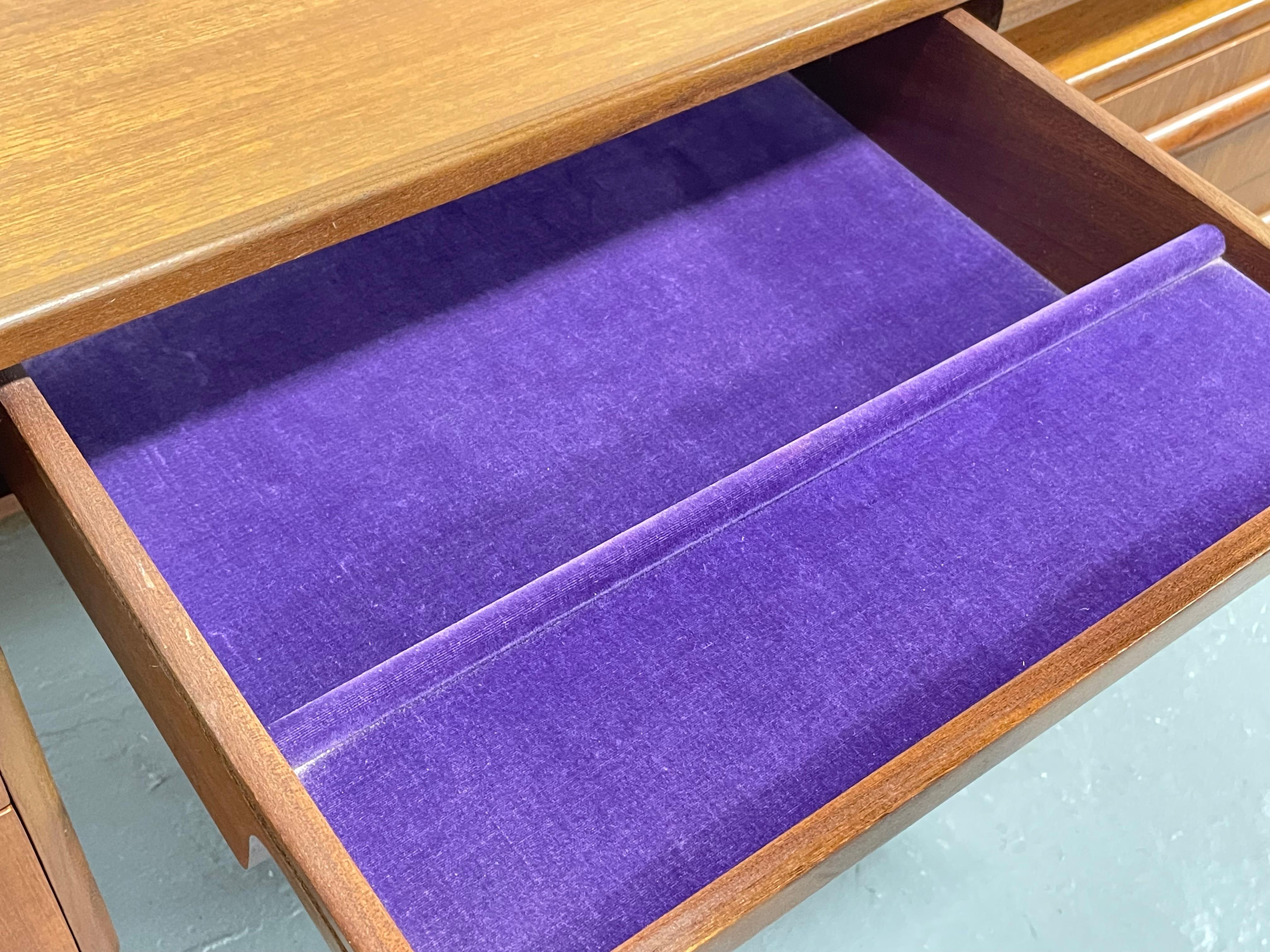 Mid Century Modern TEAK Floating DESK by G-PLAN, 1960's 8