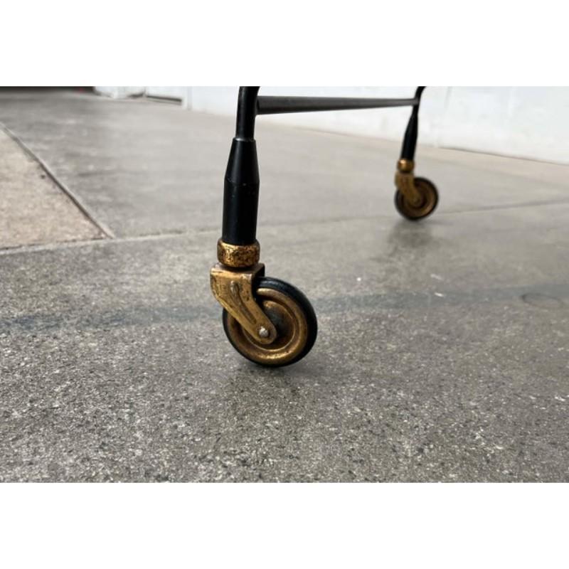 Chariot pliable en teck, Suède, années 1960 en vente 9