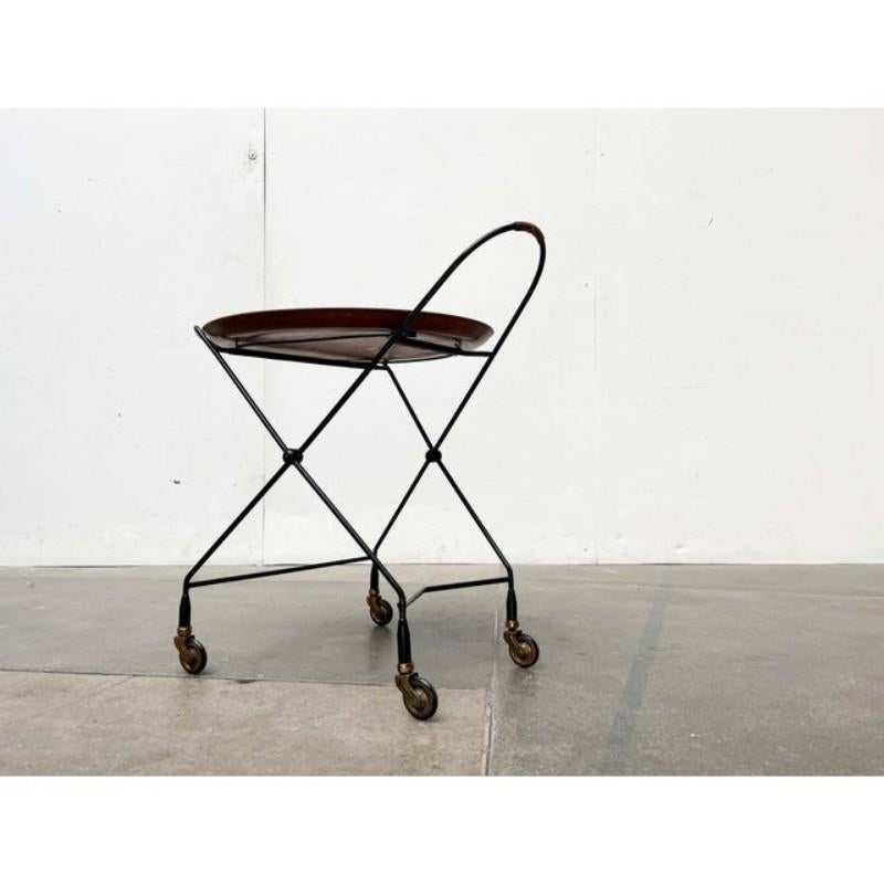 Chariot pliable en teck, Suède, années 1960 Bon état - En vente à Hamburg, DE