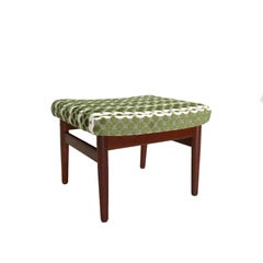 Mid-Century Modern Teak Footstool by John Stuart