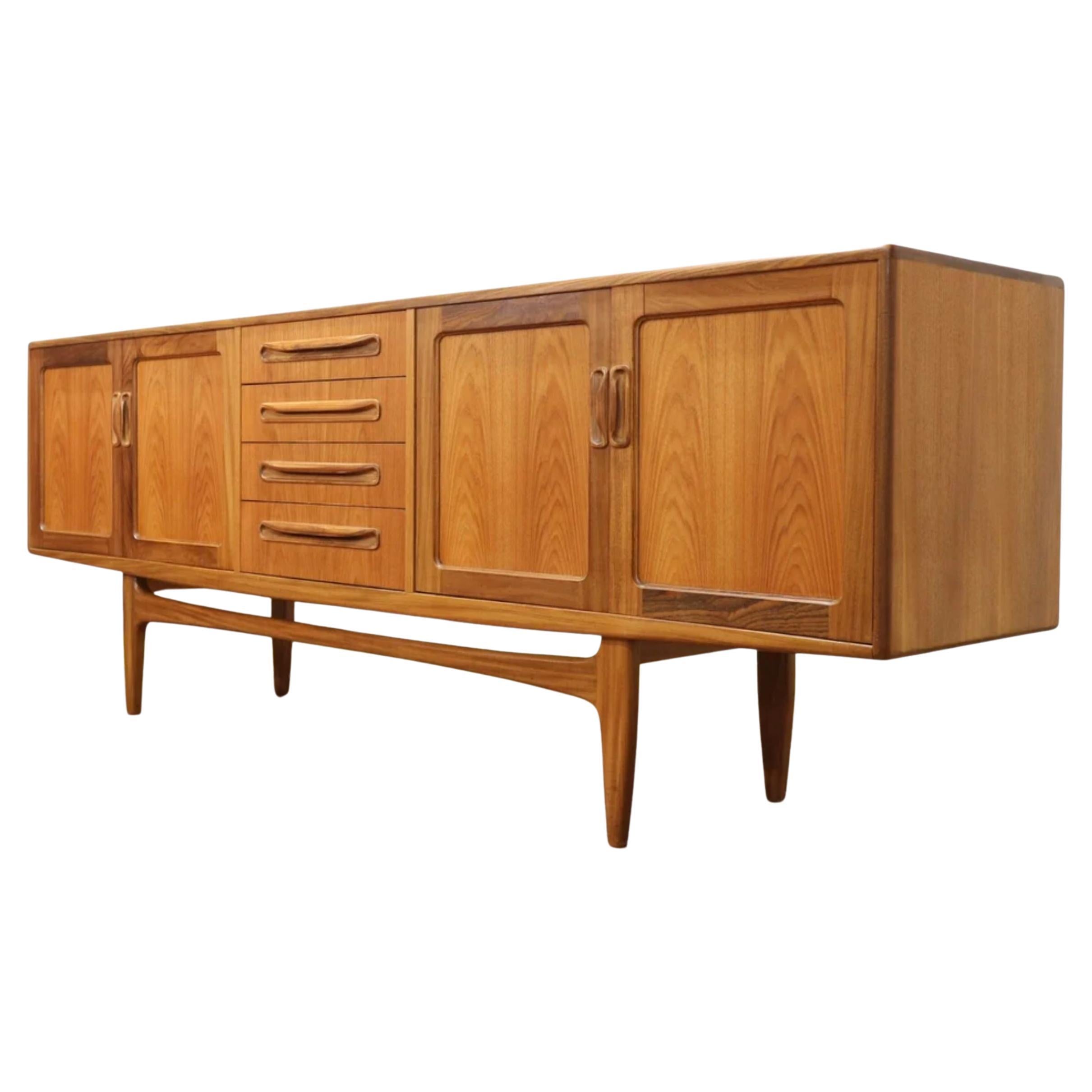 Small G Plan Fresco Teak Credenza 2 For Sale at 1stDibs