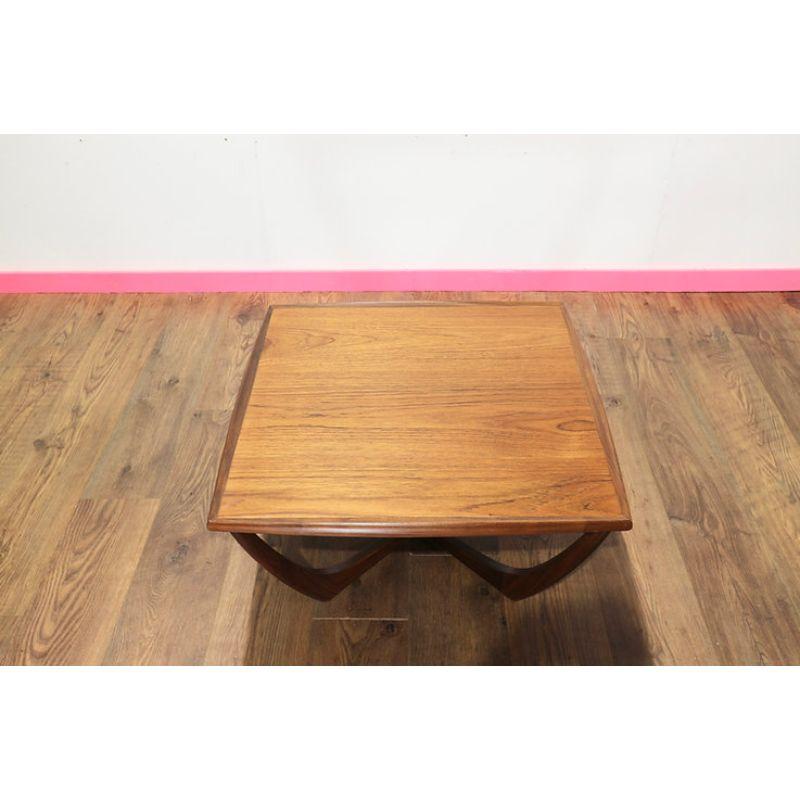 Woodwork Mid Century Modern Teak G Plan Square Coffee Table Vintage Danish Style